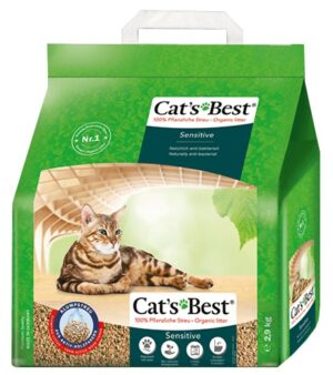 Cat's Best Sensitive 8L / 2,9kg żwirek drewniany dla kota
