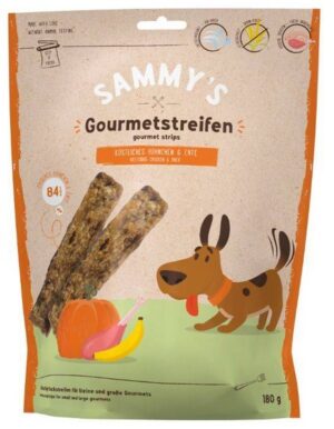 Sammy's Gourmet Strips Chicken & Duck 180g karma dla psa
