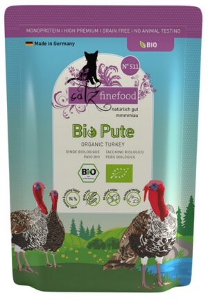 Catz Finefood Bio N.511 Indyk saszetka 85g karma dla kota