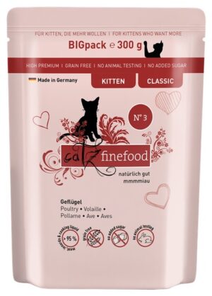 Catz Finefood Classic Kitten N.03 Drób saszetka 300g karma dla kota
