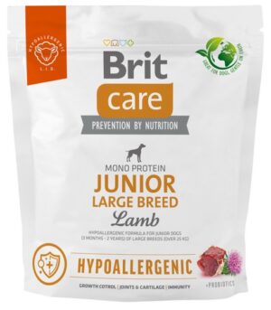 Brit Care Hypoallergenic Junior Large Lamb 1kg karma dla psa
