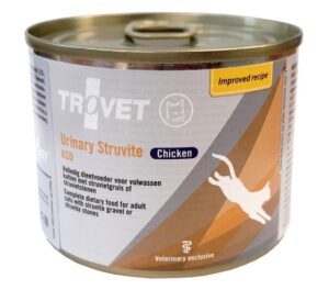 Trovet ASD Urinary Struvite dla kota kurczak puszka 200g karma dla kota