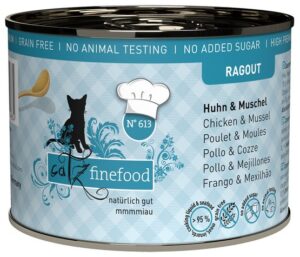Catz Finefood Ragout N.613 Kurczak i Omułek puszka 190g karma dla kota