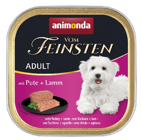 Animonda vom Feinsten Dog Adult Indyk i Jagnięcina 150g karma dla psa