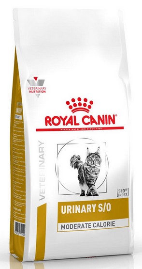 Royal Canin Veterinary Diet Feline Urinary S/O Moderate Calorie 1,5kg karma dla kota