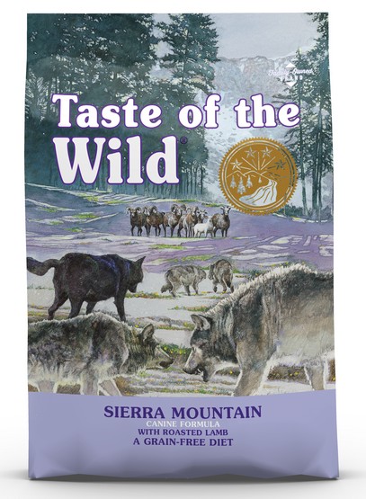 Taste of the Wild Sierra Mountain Canine z mięsem z jagnięciną 12,2kg karma dla psa - obrazek 2