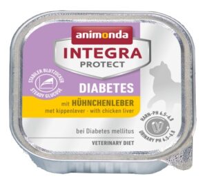 Animonda Integra Protect Diabetes dla kota - z wątróbką kurczaka tacka 100g karma dla kota