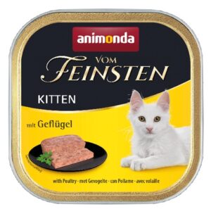 Animonda vom Feinsten Cat Kitten z Drobiem tacka 100g karma dla kota
