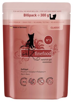 Catz Finefood Classic N.03 Drób saszetka 300g karma dla kota