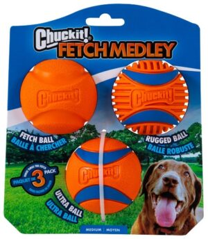 Chuckit! Fetch Medley III 3pak zabawka dla psa