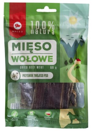 Maced 100% Natura Mięso wołowe 60g karma dla psa
