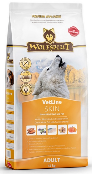 Wolfsblut Dog VetLine Skin 12kg karma dla psa