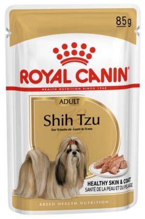 Royal Canin Shih Tzu Adult karma mokra dla psów dorosłych rasy shih tzu saszetka 85g karma dla psa