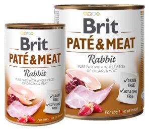 Brit Pate & Meat Dog Rabbit puszka 800g karma dla psa