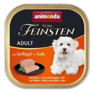 Animonda vom Feinsten Dog Adult Drób i Cielęcina 150g karma dla psa