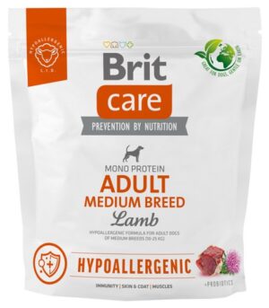Brit Care Hypoallergenic Adult Medium Lamb 1kg karma dla psa