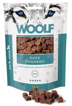 Woolf Soft Duck Chunkies 100g karma dla psa