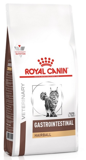 Royal Canin Veterinary Care Nutrition Gastrointestinal Hairball 2kg karma dla kota