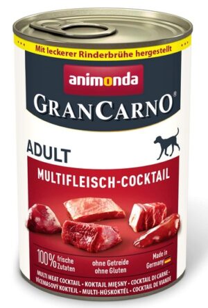 Animonda GranCarno Original Adult Multifleisch Mix Mięsny puszka 400g karma dla psa