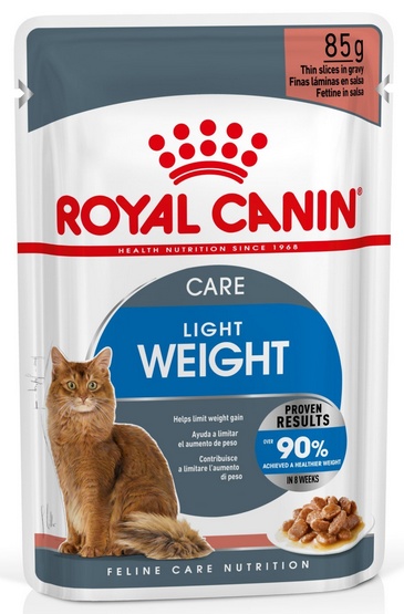 Royal Canin Light Weight Care w sosie karma mokra dla kotów dorosłych z tendencją do nadwagi saszetka 85g karma dla kota