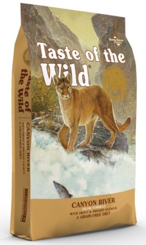 Taste of the Wild Canyon River Feline z pstrągiem i łososiem 2kg karma dla kota