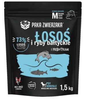 Paka Zwierzaka Seventh Heaven Łosoś z rybami bałtyckimi 1,5kg karma dla psa