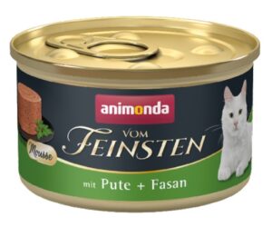 Animonda vom Feinsten Cat Adult Mus Indyk + Bażant puszka 85g karma dla kota