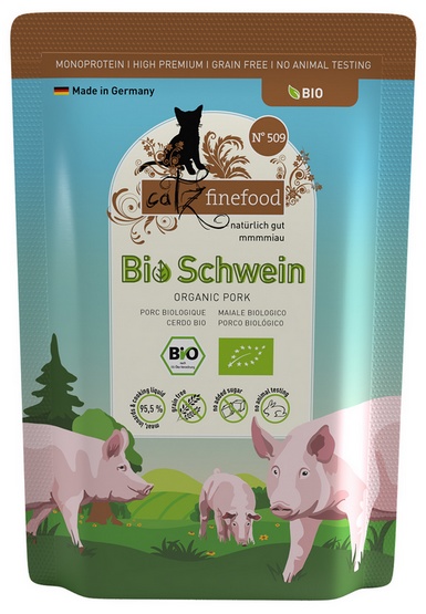 Catz Finefood Bio N.509 Wieprzowina saszetka 85g karma dla kota