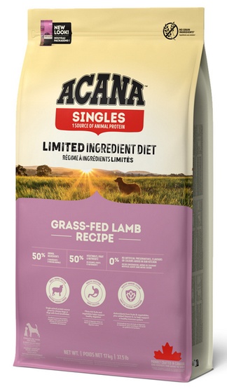 Acana Singles Grass-Fed Lamb 17kg karma dla psa - obrazek 2