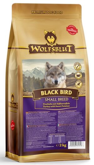 Wolfsblut Dog Black Bird Adult Small - indyk i bataty 2kg karma dla psa