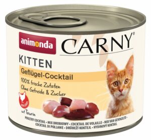Animonda Carny Kitten Koktajl drobiowy puszka 200g karma dla kota