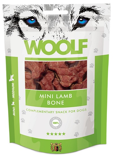 Woolf Mini Lamb Bone 100g karma dla psa - obrazek 2