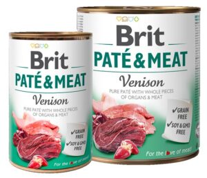 Brit Pate & Meat Dog Venison puszka 800g karma dla psa