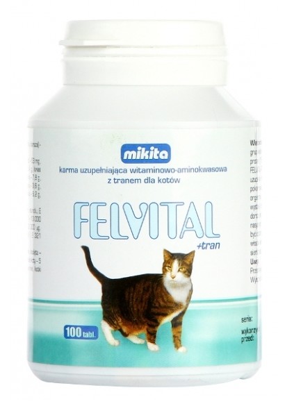 Mikita Felvital + Tran 100 tabletek - obrazek 2