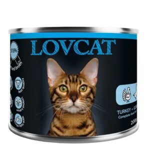 Lovcat Best Turkey & Goose puszka 200g karma dla kota