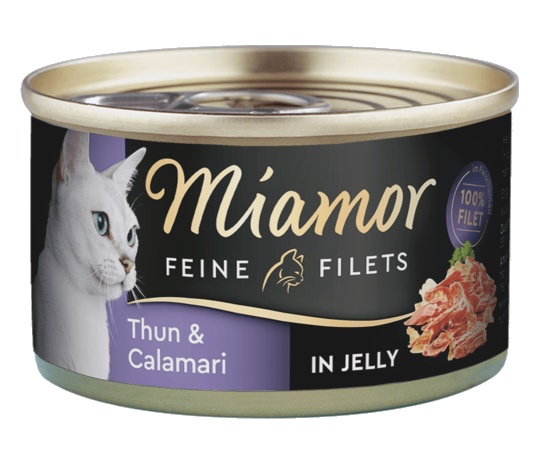 Miamor Feine Filets Dose Thunfisch & Calamari - tuńczyk i kalmary 100g karma dla kota