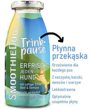 SmoothieDog Płynna przekąska - kaczka 250ml karma dla psa