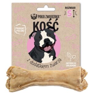 Paka Zwierzaka Kość z dodatkiem żwacza S 10cm karma dla psa