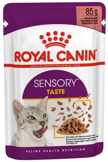 Royal Canin Sensory Taste w sosie karma mokra dla kotów dorosłych saszetka 85g karma dla kota