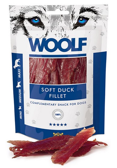 Woolf Soft Duck Fillet 100g karma dla psa