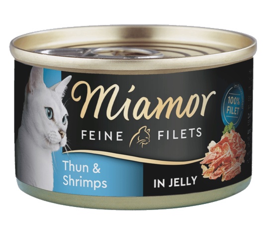 Miamor Feine Filets Dose Thunfisch & Shrimps - tuńczyk i krewetki 100g karma dla kota