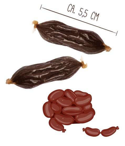Sammy's Sausages Kiełbaski z bawoła wodnego 240g karma dla psa - obrazek 2