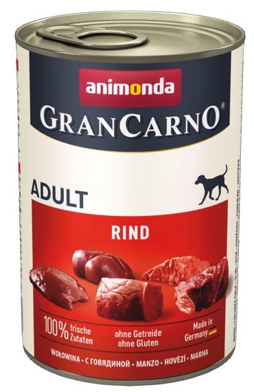 Animonda GranCarno Original Adult Rind Wołowina puszka 400g karma dla psa - obrazek 2