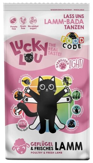 Lucky Lou Food Code Lifestage Light Geflugel & Lamm 340g karma dla kota