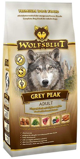 Wolfsblut Dog Grey Peak - koza i bataty 12,5kg karma dla psa
