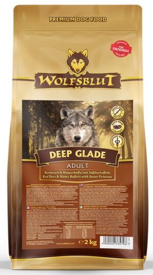 Wolfsblut Dog Deep Glade jeleń i bawół 2kg karma dla psa