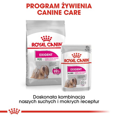 Royal Canin Exigent karma mokra dla wybrednych psów dorosłych, wszystkich ras, pasztet saszetka 85g karma dla psa - obrazek 5