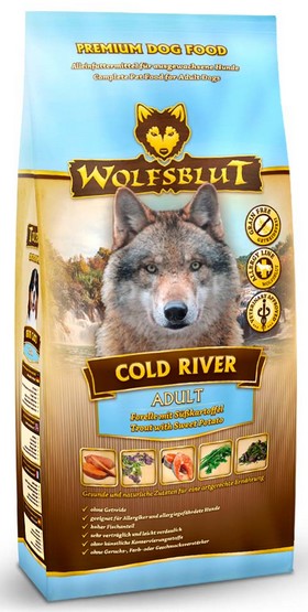Wolfsblut Dog Cold River - pstrąg i bataty 2kg karma dla psa