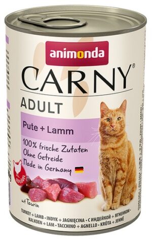 Animonda Carny Adult Indyk + Jagnięcina puszka 400g karma dla kota